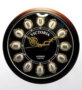 Antique Victoria Style Wall Clock Unique Decorative Timepiece for Home and Office Decor - WoodenTwist